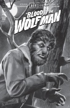 Universal Monsters Blood of the Wolf Man #1 Cvr D Middleton B&W