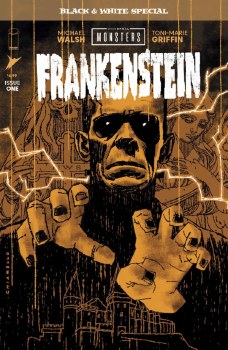 Universal Monsters Frankenstein B&W Special #1 Cvr B Chiarello