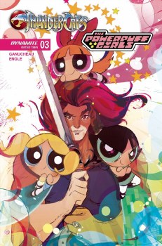 Thundercats Powerpuff Girls #3 Cvr E Baldari Var