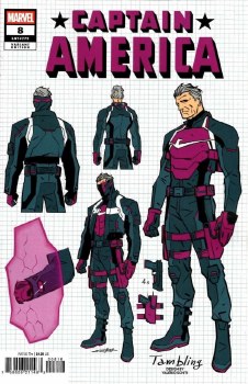 Captain America #8 Schiti Design Var