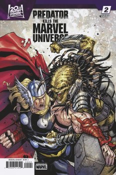 Predator Kills the Marvel Universe #2 Davila Var