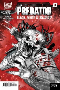 Predator Black White & Blood #3 Pete Woods Var