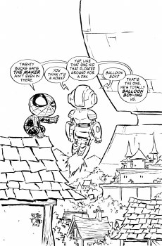 Ultimate Endgame #1 Skottie Young B&W Var