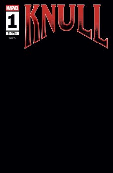 Knull #1 Blank Black Var