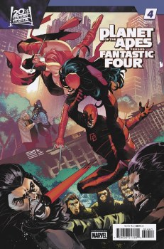Planet of the Apes vs Fantastic Four #4 Galmon Versus Var