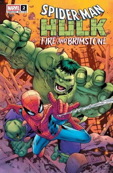 Spider-Man Hulk Fire and Brimstone #2 Land Var