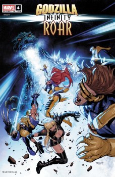 Godzilla Infinity Roar #4 Segovia Var