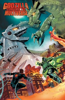 Godzilla Conquers the Multiverse #1 Frigeri Foil Var