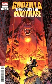 Godzilla Conquers the Multiverse #2 Parker Var
