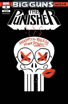 Punisher #8 Crossover Logo Var