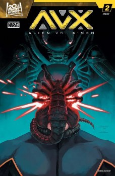 Alien vs X-Men #2 Peralta Var