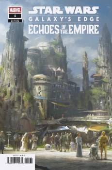 Star Wars Galaxys Edge Echoes of the Empire #1 Concept Art Var