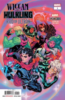 Wiccan and Hulkling Raid of Ultron #1