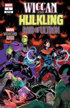 Wiccan and Hulkling Raid of Ultron #1 Garron Var