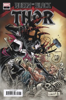 Queen In Black Thor #1 Davila Var