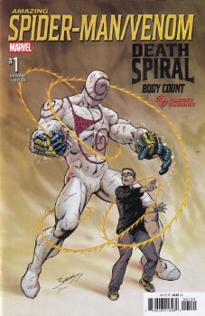 Amazing Spider-Man Venom Death Spiral Body Count #1 Bagley Var