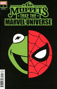 Muppets Take the Marvel Universe #1 Logo Mashup Var