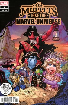 Muppets Take the Marvel Universe #1 Lolli Treasure Island Var