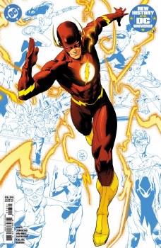 New History of the DC Universe #3 Mora Flash Var