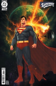 Superman Unlimited #8 Olivetti Var