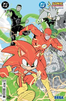 DC x Sonic the Hedgehog Metal Legion #3 Mercer Var