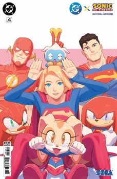 DC x Sonic the Hedgehog Metal Legion #4 Min Ho Kim Var