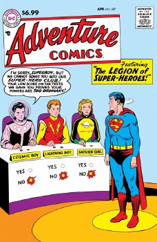 Adventure Comics #247 Facsimile Ed Foil Var