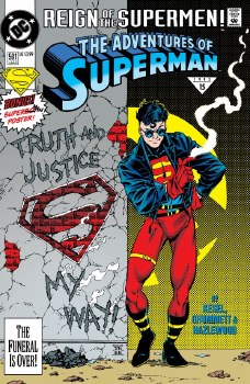 Adventures of Superman #501 Facsimile Ed