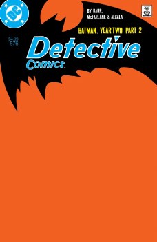 Detective Comics #576 Facsimile Ed Blank Var