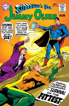 Supermans Pal Jimmy Olsen #115 Facsimile Ed Foil Var