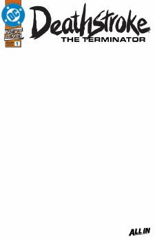 Deathstroke the Terminator #1 Blank Var