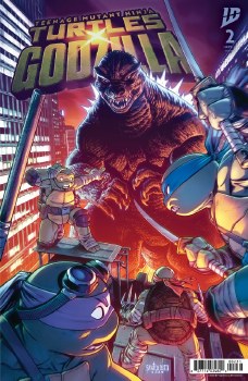 TMNT x Godzilla #2 Cvr C Santolouco