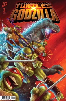 TMNT x Godzilla #3