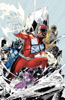 Mighty Morphin Power Rangers #1 Cheung Foil Virgin Var