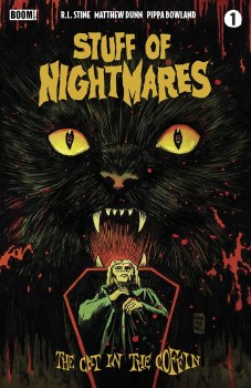 Stuff of Nightmares Cat In Coffin #1
