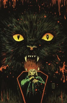 Stuff of Nightmares Cat In Coffin #1 Francavilla Glow In Dark Var