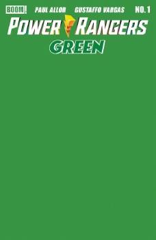 Power Rangers Green #1 Cvr E Green Blank