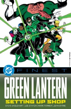 DC Finest Green Lantern TP Setting Up Shop