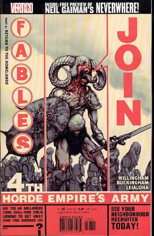 Fables #36 (Mr)