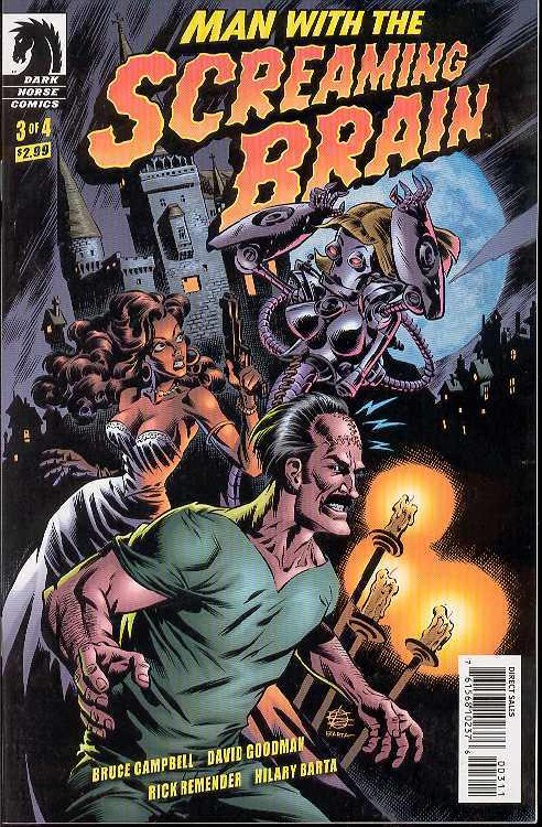 Man With the Screaming Brain #3 (of 4)