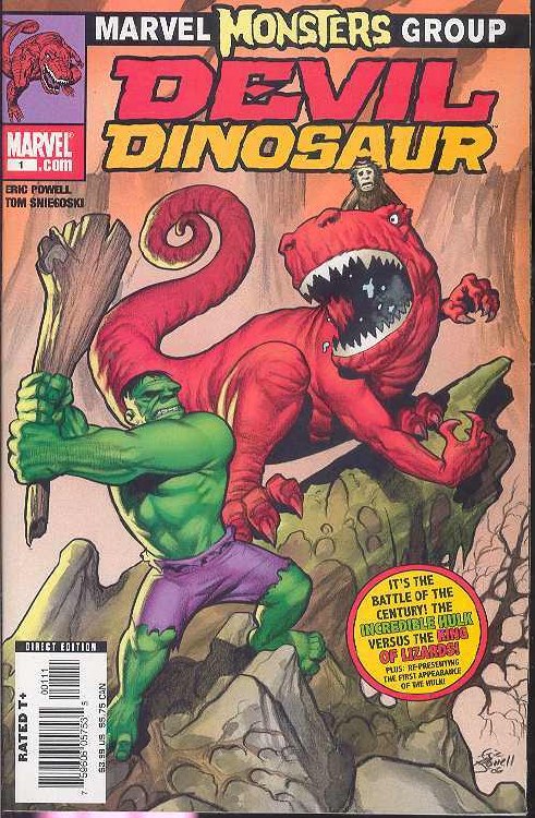 Marvel Monsters Devil Dinosaur #1