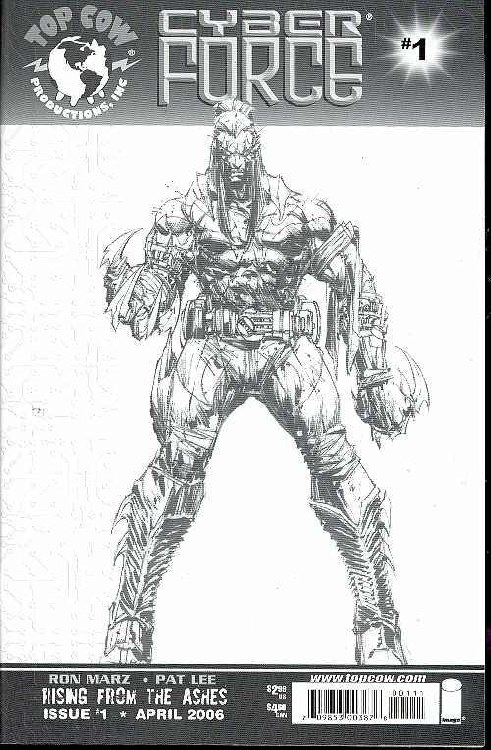 Cyberforce Lee B&W Cvr Incv #1
