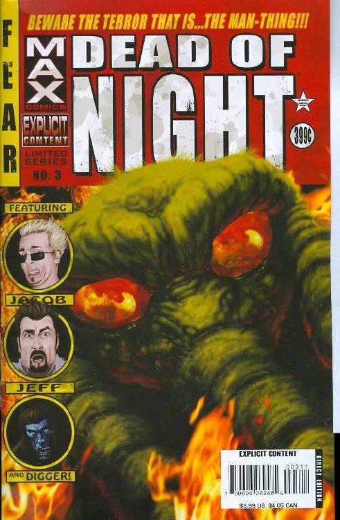 Dead of Night Featuring Man Thing #3 (of 4)