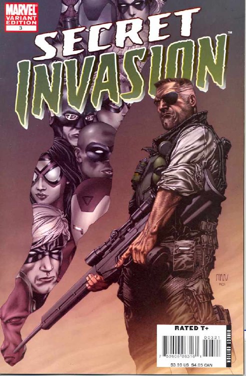 Secret Invasion #3 (of 8) Mcniven Var Si
