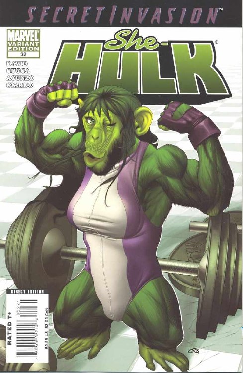 She-Hulk 2 #32 Monkey Var Si