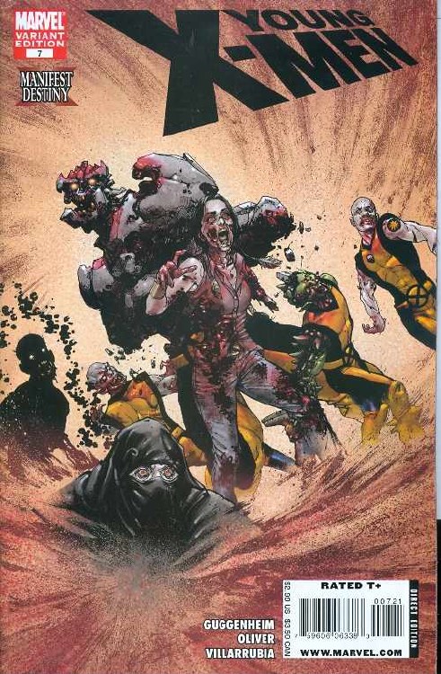 Young X-Men #7 Yardin Zombie Var Md