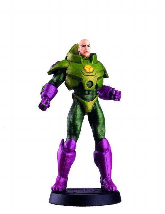DC Superhero Figurine #11 Lex Luthor w/Collectors Magazine