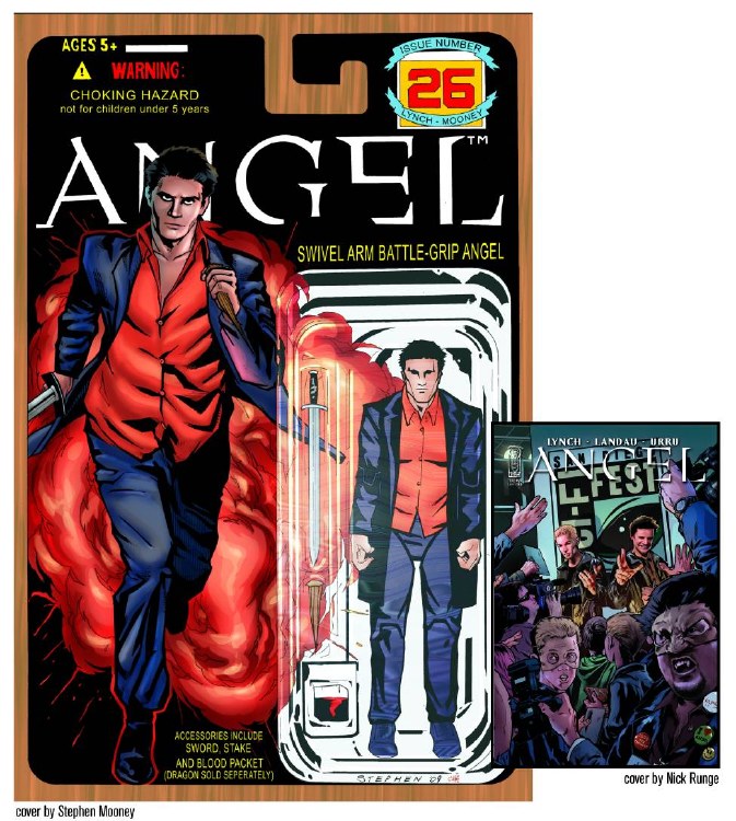 Angel #26 cover may vary