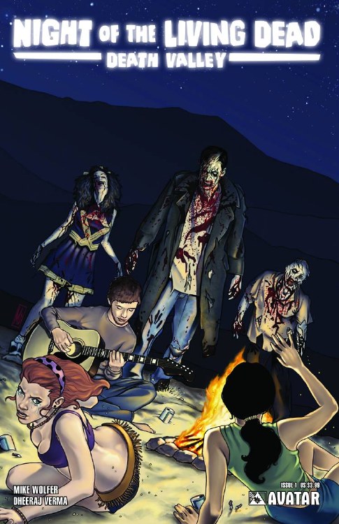 Night O/T Living Dead Death Valley #1 (of 5) (Mr)