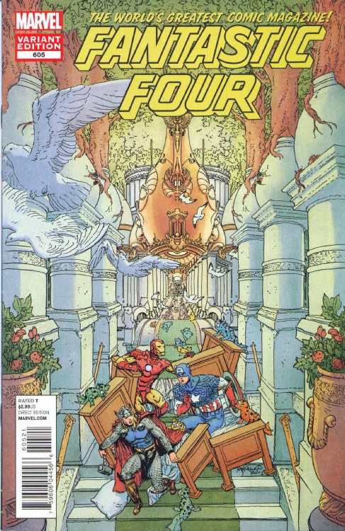 Fantastic Four #605 Aa Appreciation Kaluta Var